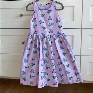 Janie and Jack purple floral dress